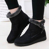 Woman Winter Ankle Black Boots
