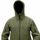 Men Winter Thermal Fleece Tactical Jacket