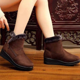 Woman Winter Ankle Black Boots